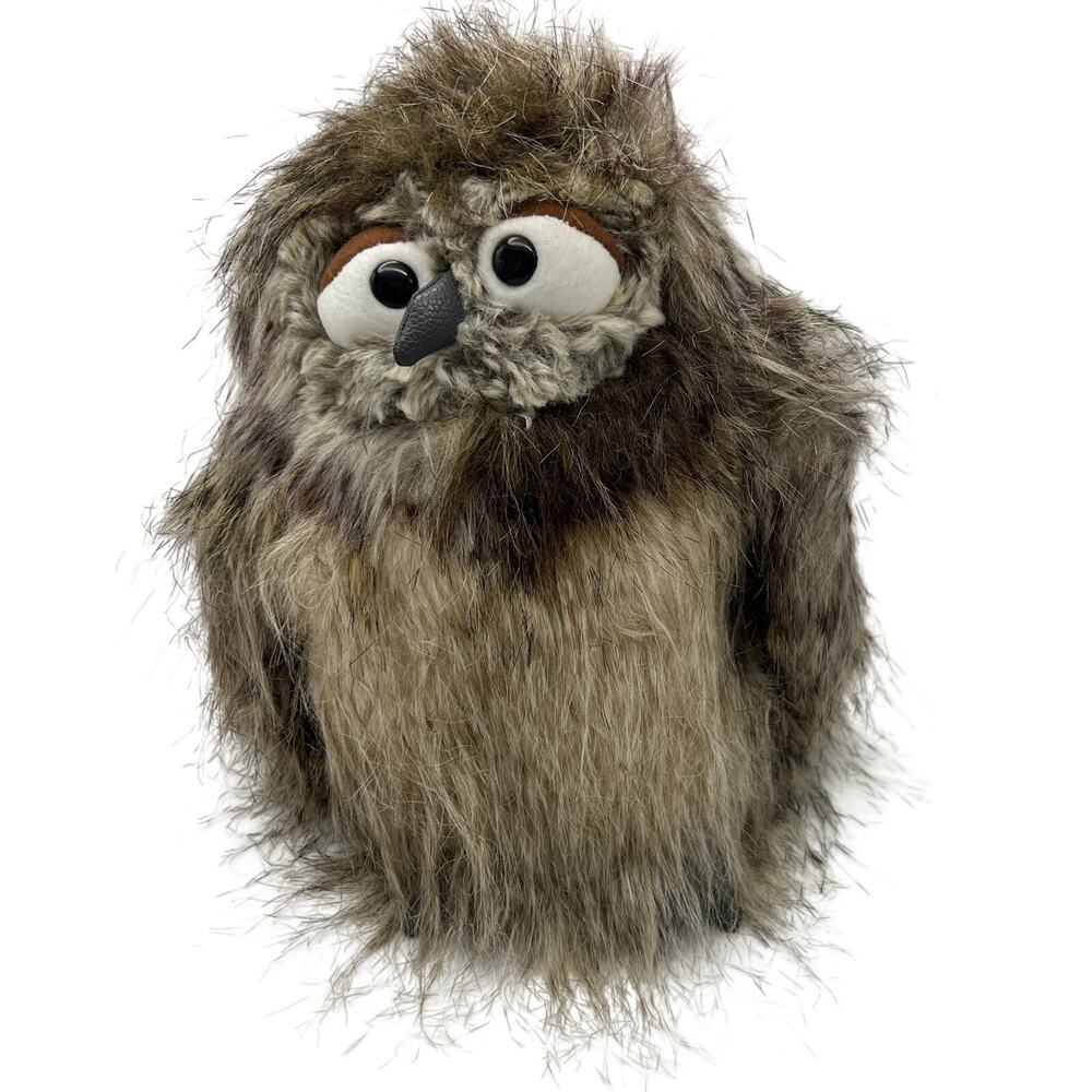 Gund Ziva Owl Bird Plush 4054166 Stuffed Animal 12" Realistic Fuzzy Hang Tag NEW